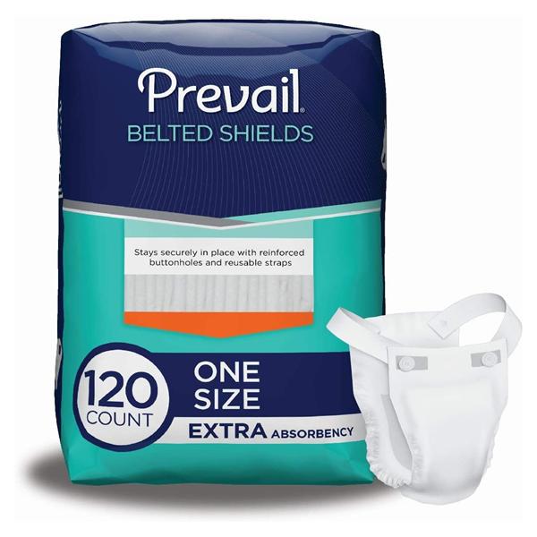 Undergarment Prevail Premium Adult Unisex OSFA _ Moderate-Heavy White 4x30/Ca